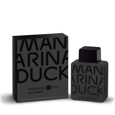 Pure Black Mandarina Duck for men .